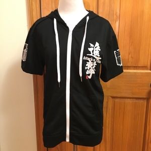 Attack on Titan Shortsleeve Hoodie